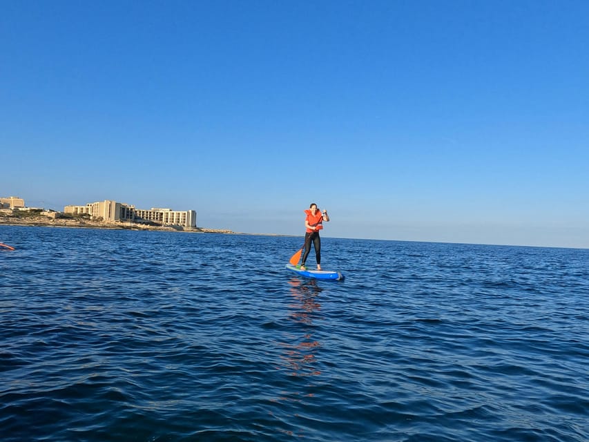Malta: Guided SUP Tour - Swimming and photo spots: why the guide’s judgement matters