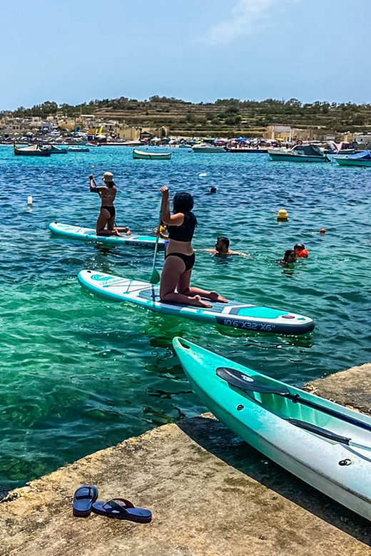 Malta: Guided SUP Tour - The workout part: why SUP here feels like real travel fitness