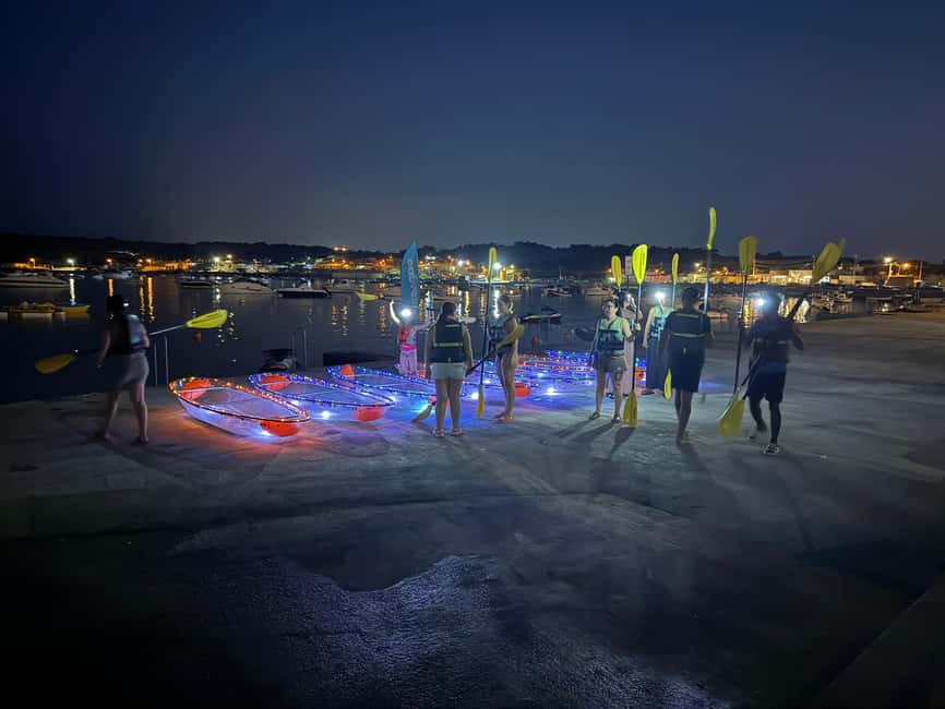 Malta: Illuminated Night Kayak Tour - Glow In The Dark - Munxar Window Sea Cave: What Night Changes