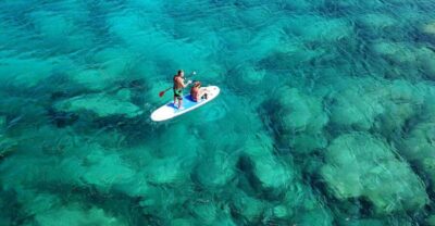 Malta: SUP Rental - Getting Started at Sensi Watersports in St Thomas Bay