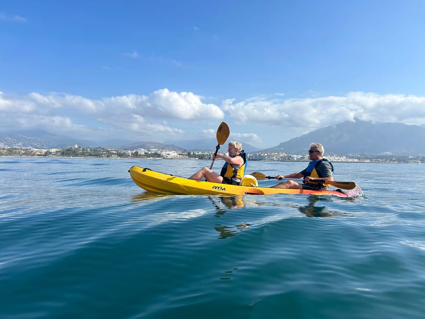 Marbella: Guided Kayak Tour in Puerto Banús - Key things that make this kayak tour work so well