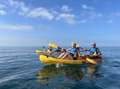 Marbella: Guided Kayak Tour in Puerto Banús - Sunrise colors off Puerto Banús: why early is part of the point