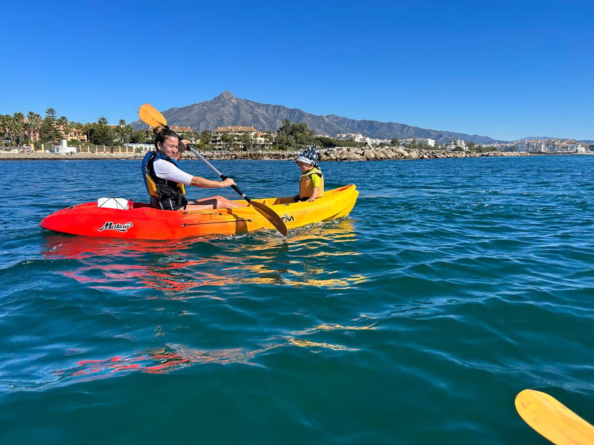 Marbella: Guided Kayak Tour in Puerto Banús - Price and value: what you actually get for $53