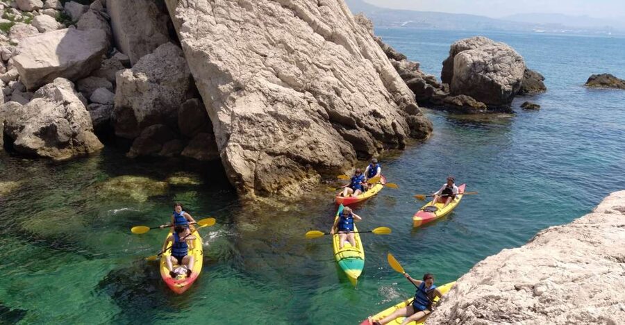 Marseille: Côte Bleue Calanques Half-Day Kayak Tour - Côte Bleue calanques: why this route is special by kayak