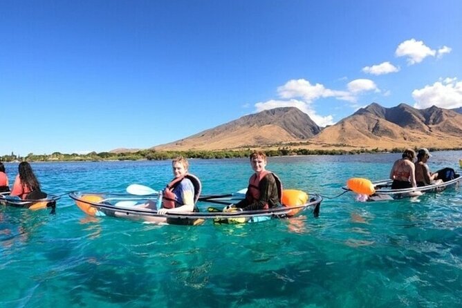 Maui Clear Kayak and Snorkel Tour: Swim with turtles (Olowalu) - Weight limits and who should book this