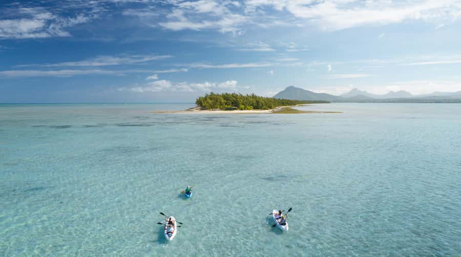 Mauritius: Guided Kayak tour to Benitiers Island - The effort level: what paddling feels like in real life