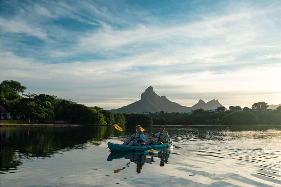 Mauritius: Guided Sunrise Kayak Tour on the Tamarin River - Meeting point at Tamarin Bay Surf School: easy, but be ready early