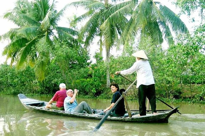 Mekong Delta Tour with Kayaking, Cycling and Cooking - Cycling at Family Garden: rice fields and fruit orchards, not just a photo stop