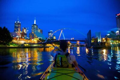 Melbourne: Sunset Kayak Tour with Dinner - Getting Into Your Kayak: Calm Coaching for First-Time Paddlers