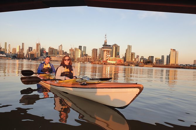 Melbourne Sunset Kayaking Experience with Dinner - Docklands Start: Safety Briefing, Paddle Basics, and Sea Bear Comfort