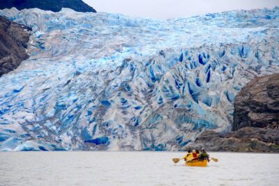 Mendenhall Glacier Canoe Paddle and Hike Juneau - Getting There in Juneau: The C Sign Meet-Up Point