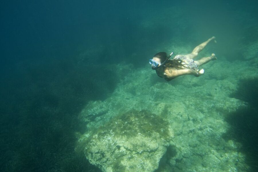Menorca: Kayak and Marine Reserve Snorkeling Adventure - Kayaking the north coast near La Mola de Fornells