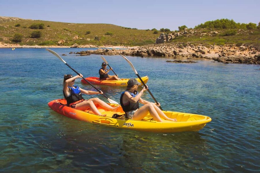 Menorca: Kayak rental in Fornells - Safety and First-Timer Comfort: No Experience Needed