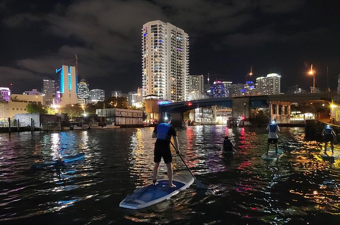 Miami City Lights Night SUP or Kayak - Weather and water temperature: when winter paddling works