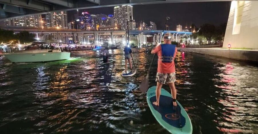 Miami: City Lights SUP or Kayak Night Tour - Paddling the Miami River Lights: Photos, Yachts, and That Night-Photo Glow