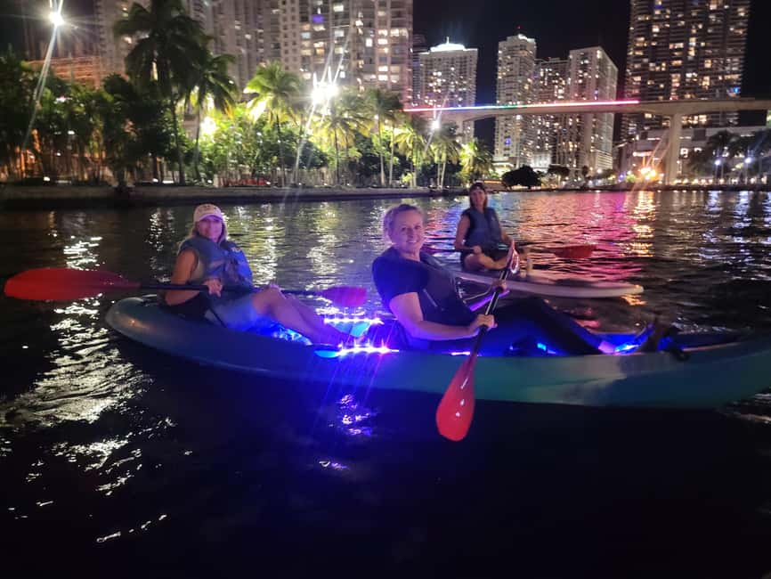 Miami: Guided LED-Lit Kayak Night Tour - The Meet Point Under I-95: Where the Tour Starts and How Smooth It Feels