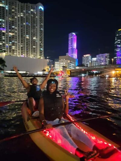 Miami: Guided LED-Lit Kayak Night Tour - Kayak vs Stand-Up Paddle Board: Choosing the Right Way to Glide