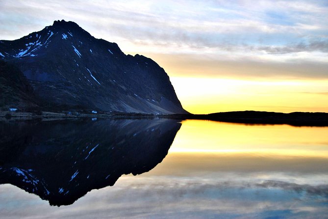 Midnight Sun Kayak - Northern Explorer - Entering Eggum Harbour’s Midnight-Sun World