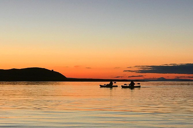 Midnight Sun Kayaking Adventure by Mt. Kirkjufell - Drysuits, warmth, and the guides who keep it fun