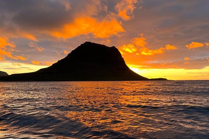 Midnight Sun Kayaking Adventure by Mt. Kirkjufell - Weather reality: midnight sun does not mean comfort is automatic