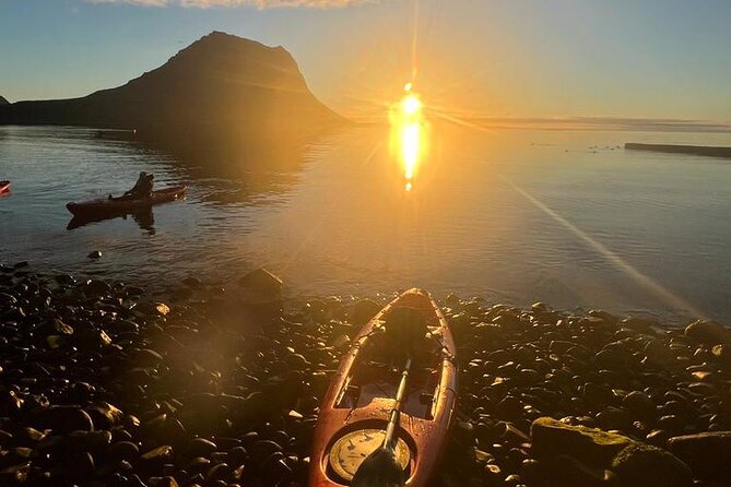 Midnight Sun Kayaking Adventure by Mt. Kirkjufell - Price and value: what $155 buys you in Western Iceland