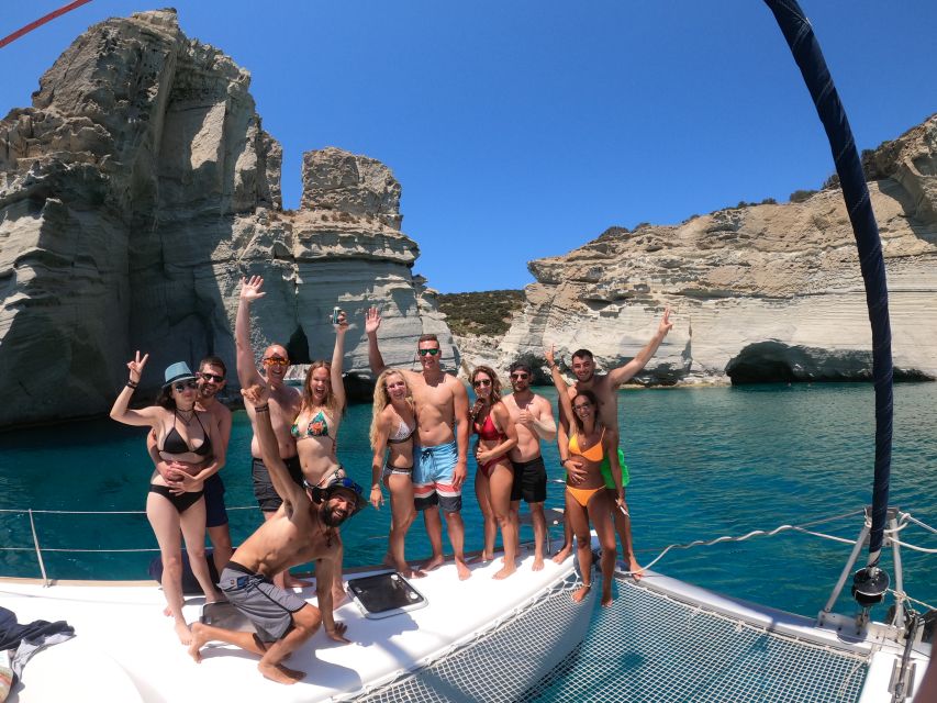 Milos: Full-Day Catamaran Cruise with Paddle Board - Getting on board: why a 41 catamaran feels different