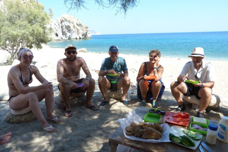 Milos: Guided Kayaking Trip with Snorkelling & Lunch - Paddling the Milos coastline: caves, rock gardens, and “how did they get there” turns