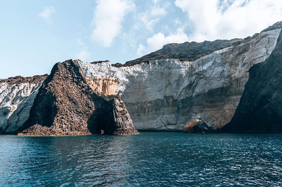 Milos: Milos and Polyaigos Snorkeling and SUP Cruise - Poliegos: breakfast plus snorkeling in the Blue Lagoon zone