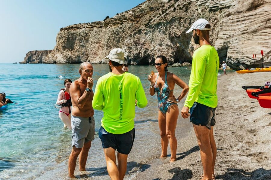 Milos: Tsigrado and Gerakas Beach Kayaking Tour - Key things that make this tour work so well