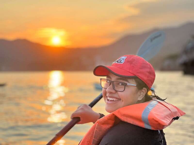 Mismaloya: Los Arcos Bioluminescent Waters Kayak & Cave Tour - Swimming and snorkeling: included gear, optional experience