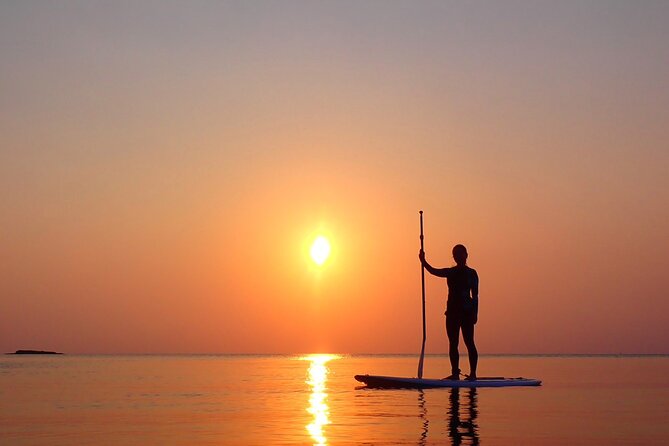 [Miyako Island / Evening] Choice of Sunset SUP or Canoe Tour - When clouds steal the sunset, you still get a good paddle