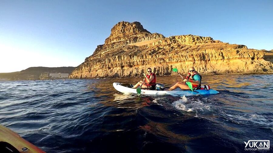 Mogán: Guided Kayak to Caves and Snorkeling Tour - Key highlights worth your time