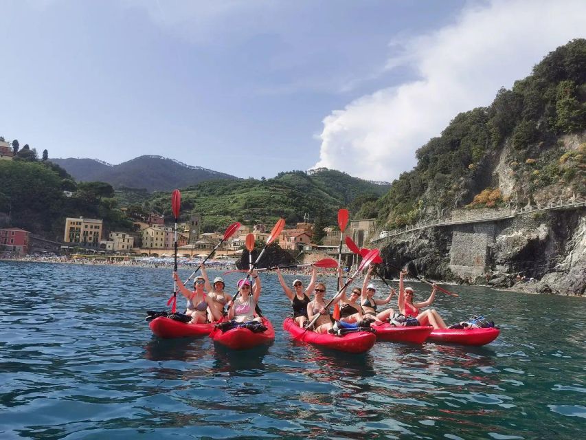 Monterosso al Mare: Monterosso Kayak and Snorkeling Tour - Monterosso Kayaking Turns the Cinque Terre Views Sideways