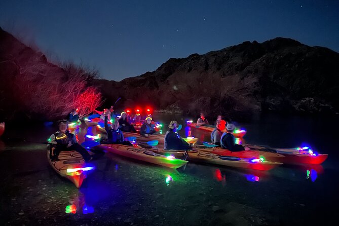 Moonlight Kayak Tour—Sunset Paddle, Neon Lights & Shuttle Option - What 3 hours feels like: sunset paddle, beach stop, then night return
