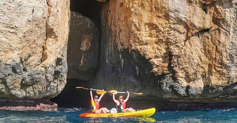 Moraira: Kayak trip from Moraira - Playa La Galera: a short break, a better view, and a change of pace