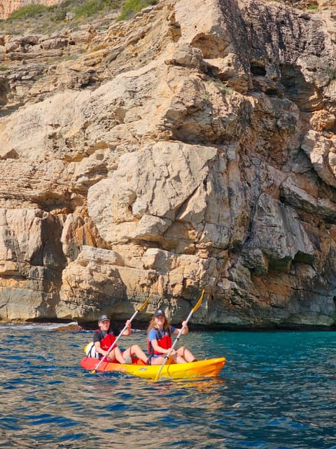 Moraira: Kayak trip from Moraira - What the guided “sea history” likely means in real life