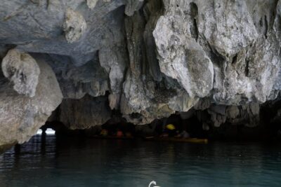 Most favorite full day boat tour with kayaking in Lan Ha bay, Ha Long bay - Dark-bright Caves Kayaking: The Best Part of the Day