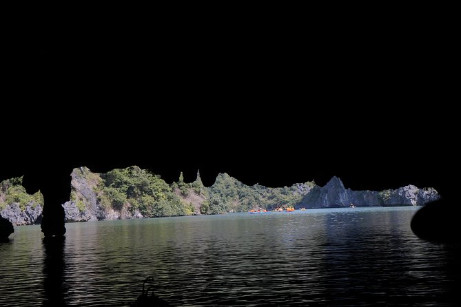 Most favorite full day boat tour with kayaking in Lan Ha bay, Ha Long bay - Thap Nghieng Island: Another Swim Stop With White-Sand Water