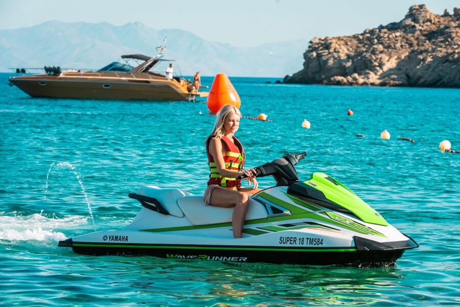 Mykonos: Super Paradise Beach Jet Ski, Canoe, & SUP Rental - Price and value: is $22.58 a good deal?