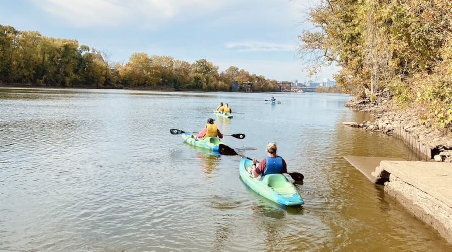 Nashville: Downtown Kayak Rental with Shuttle - The Route: A Calm, Downriver 3-Mile Paddle (No Rapids)