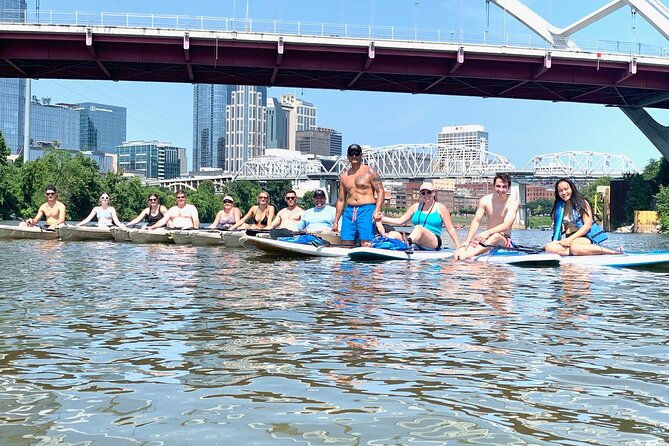 Nashville Guided Paddleboard Tour along Cumberland River - The guided route: downtown views, Riverfront Park, and time to look around