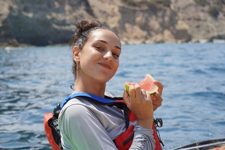 Naxos: Kampos Farm Sea Kayak Tour with Snorkeling & Picnic - Timing, meeting points, and where the day ends near Naxos Town