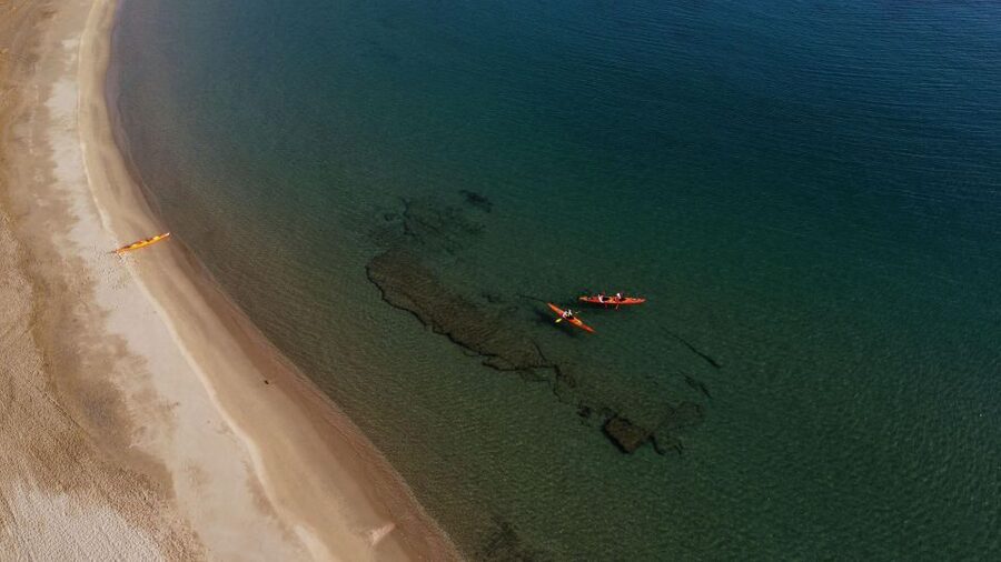 Naxos: Rhina Cave and Coastline Sea Kayaking Tour - When weather changes the plan, the day stays alive