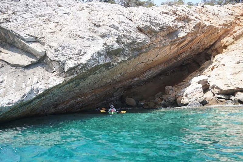 Naxos: Rina Cave Sea Kayak Tour with Snorkeling and Picnic - Snorkel and Swim Breaks: What the Water Time Is Like
