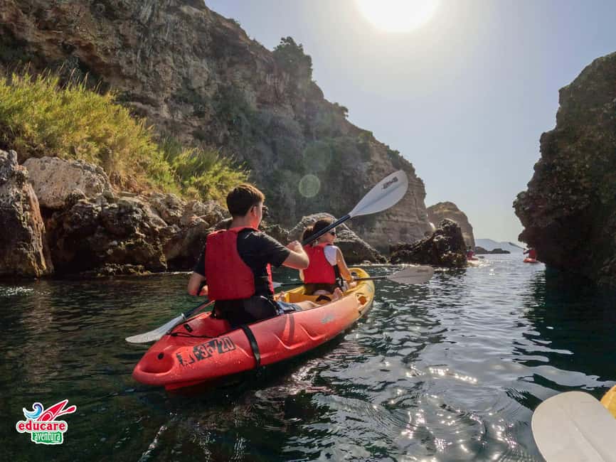 Nerja: Free kayaking route (without a tour guide). 2.5-hour tour. Nerja-Maro Waterfall. - Barranco de Maro Cove and Caleta de Maro: Where You Catch Your Breath