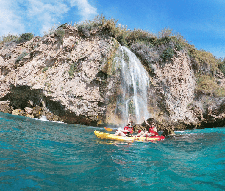Nerja: Guided Kayak Tour Nerja Cliffs and Maro Waterfall - Key points before you paddle Nerja
