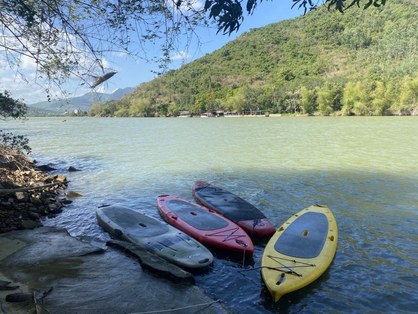 Nha Trang: Stand-up Paddleboard Sunset Tour - Paddy fields, banana farm, and a wooden bridge (how the river changes the route)