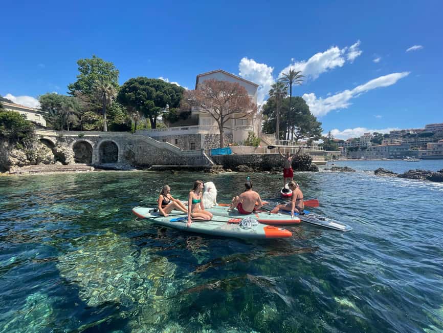 Nice: Villefranche-sur-Mer E-Bike and Paddleboard Tour - Nice Harbour to the ride out: 5 minutes of orientation, then real coastal views