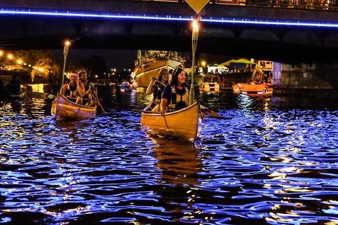 Night Canoe City Tour in Klaipeda - Jono Kalnelis and the old Memel fortifications stop