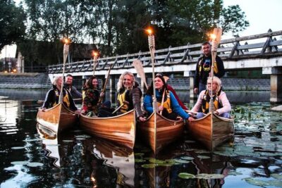 Night Canoe City Tour in Klaipeda - Getting oriented at Gluosnių skg. 4D